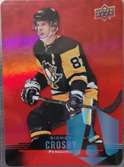 2020-21 UD Tim Hortons Collector's Series Red Die-Cut Sidney Crosby #DC-25